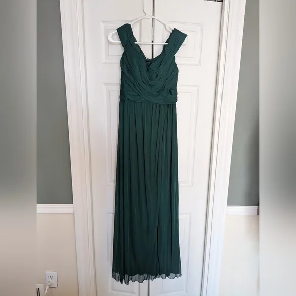 light lime green bridesmaid dresses tailor shop custom made Spaghetti Strap Full Skirt Bridesmaid Dress ballet  dusty blue teal blue juniper color bridesmaid dress – Shenzhen Stephanie  Apparel Ltd. Shenzhen Tailor main image 1